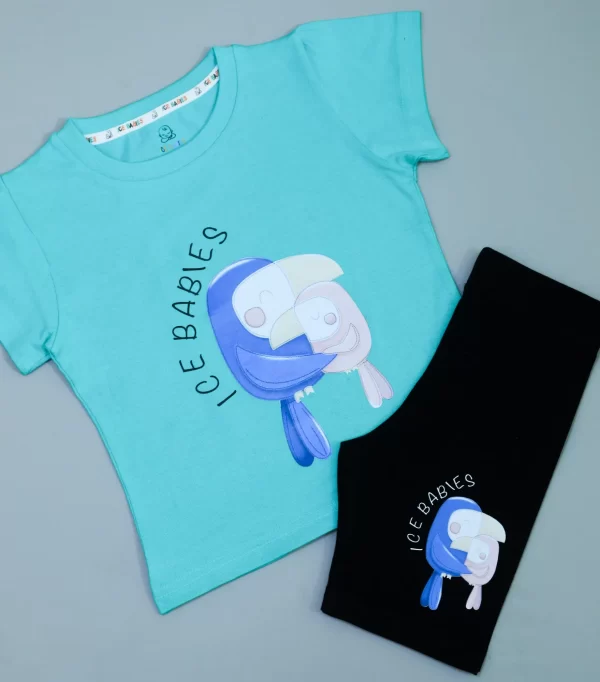 Girls Sky Blue - Image 4